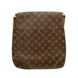 Louis Vuitton Canvas Brown Musette Monogram Bag Shoulder